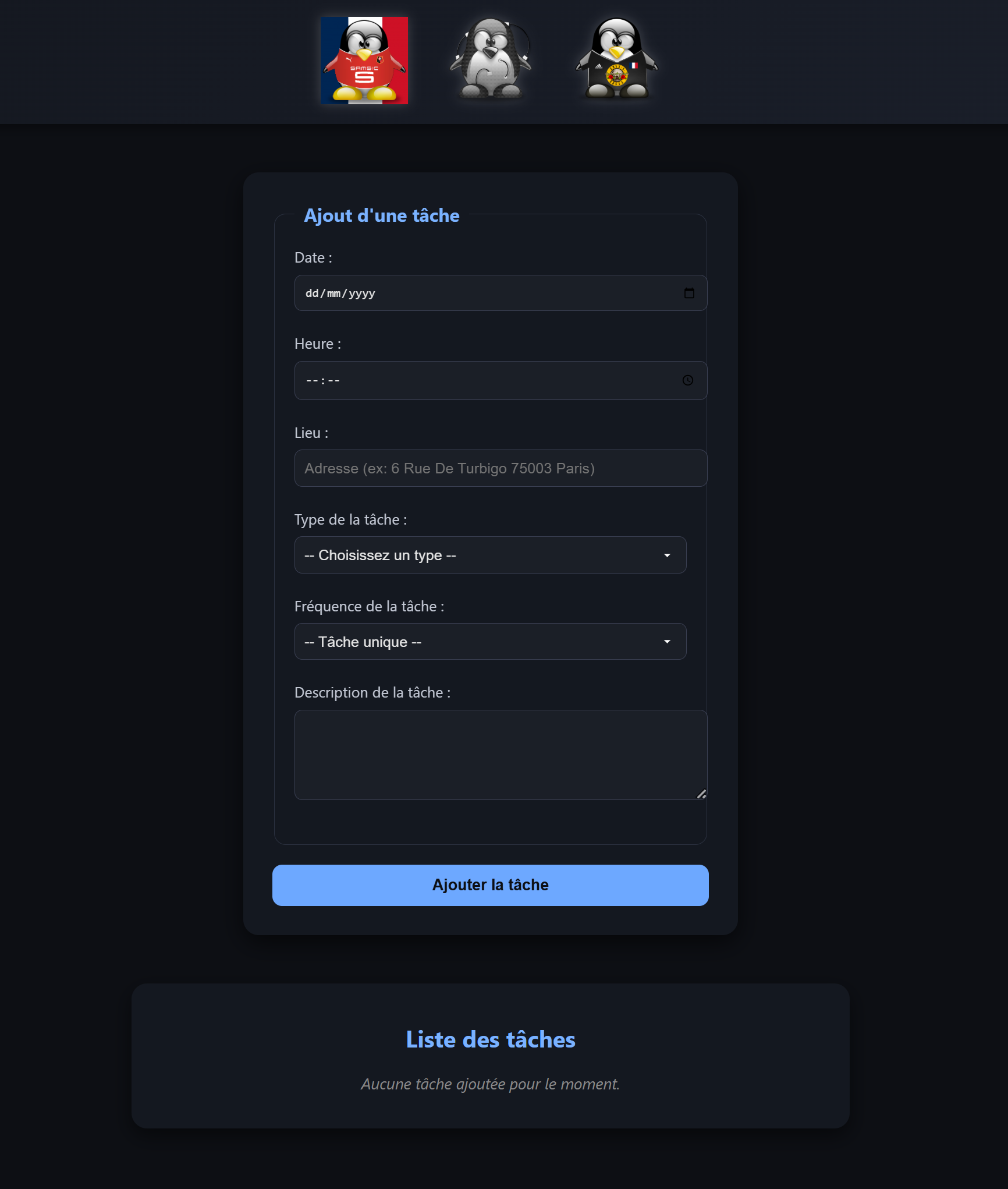 Gestionnaire de Tâches